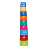 Lobbes Toys stacking tower, 9pc.