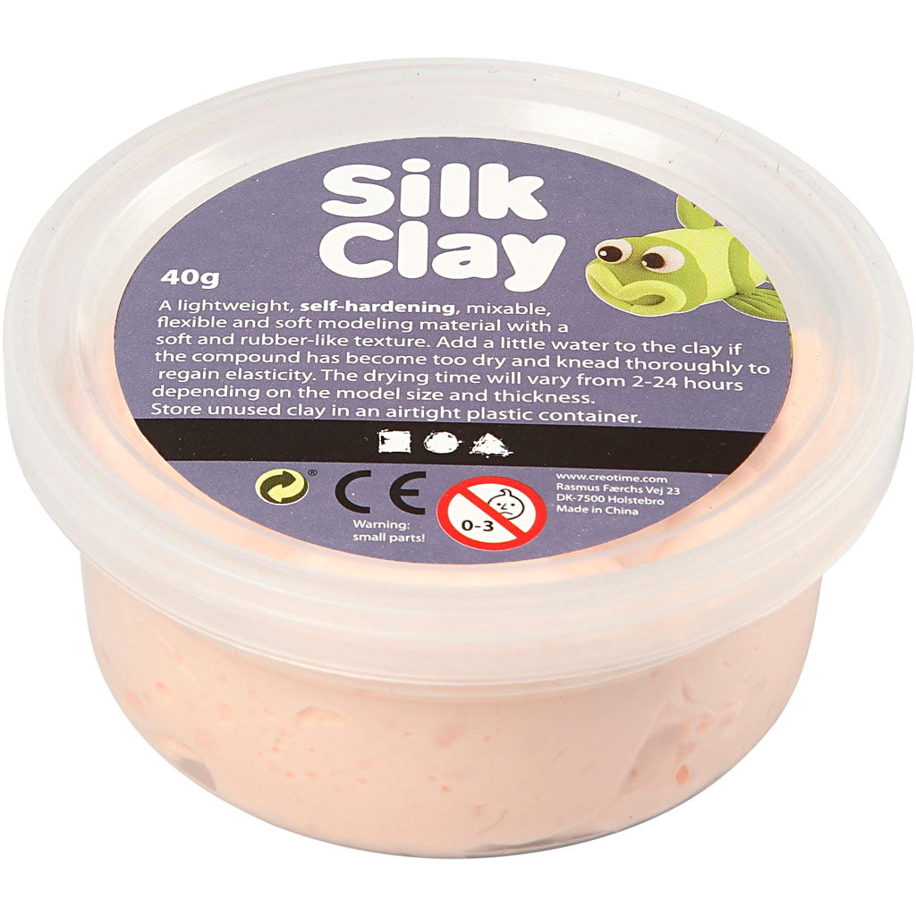 Silk Clay - light pink, 40g.