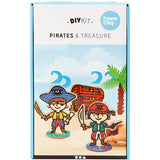 Foam clay pirates, 1 set