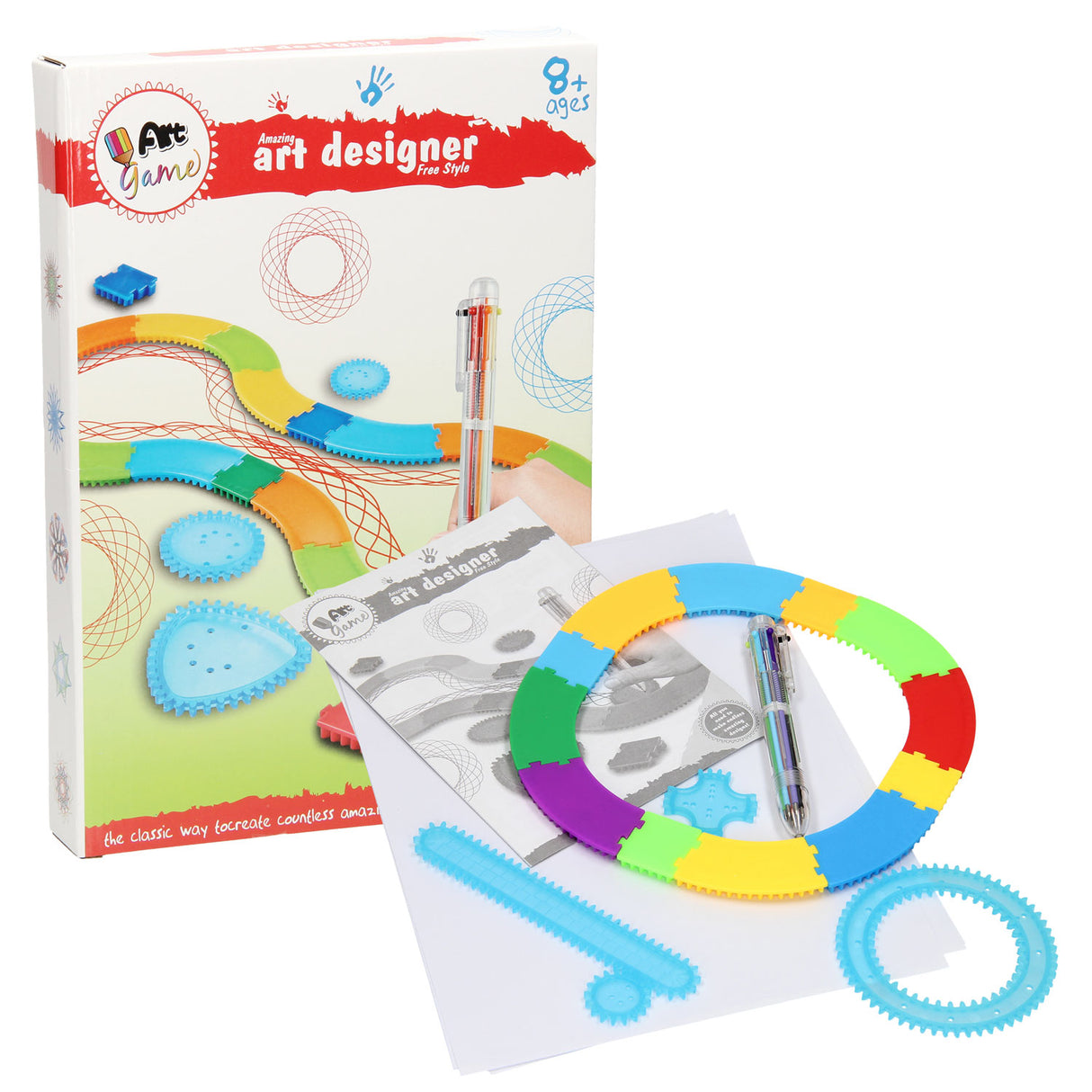 Spiral character set