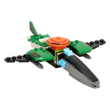 Building set titan heroes - space green, 51 pcs.