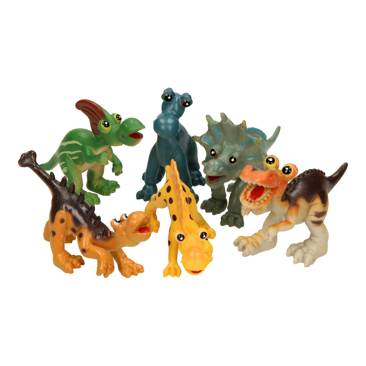 Guitige Dino's Play Set, 6dlg.