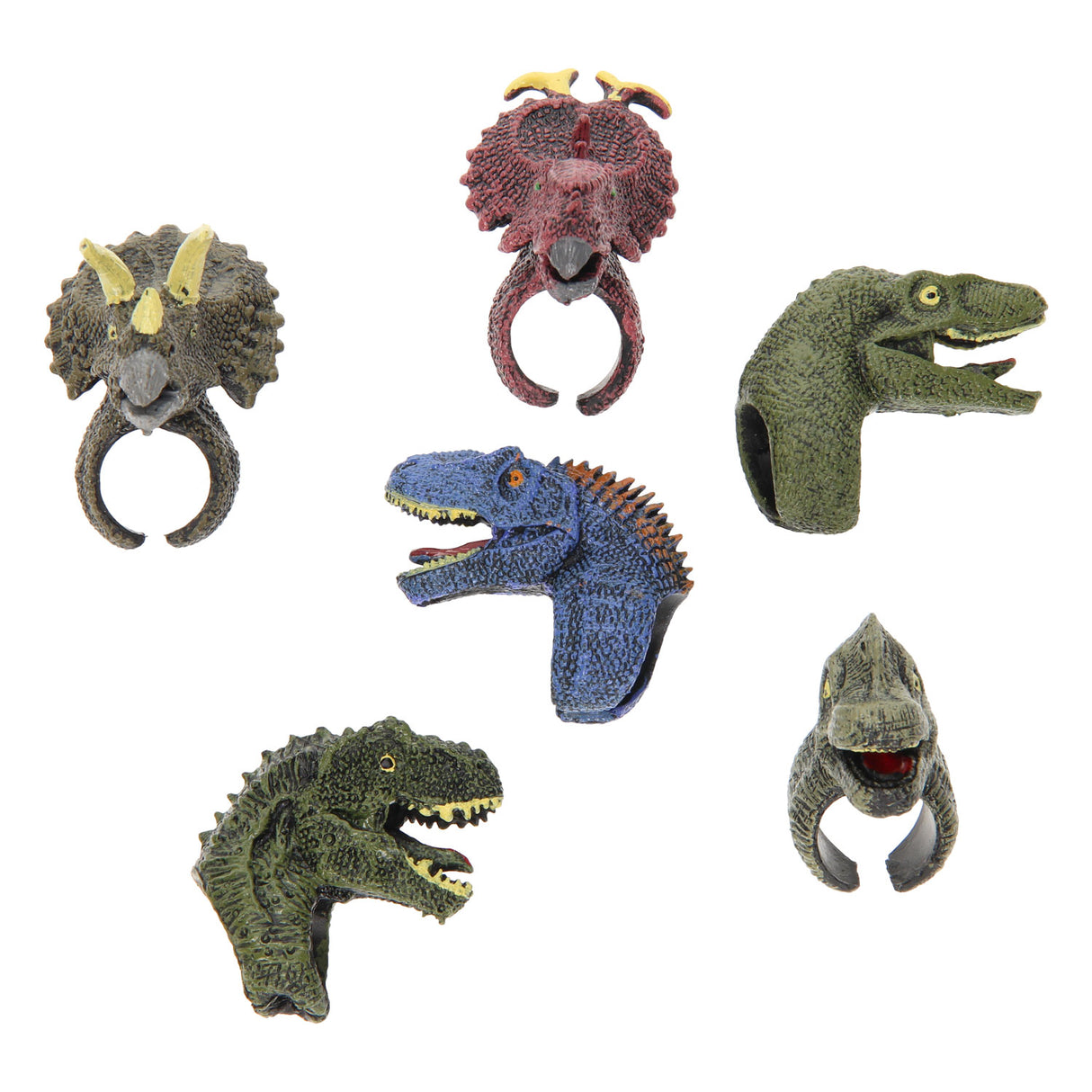 Dinosaurie fingerdockor 3d