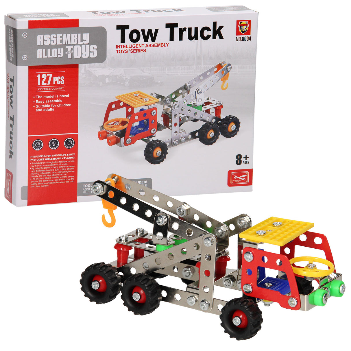 BAU -SET Metal Tow Truck, 127DLG.