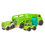 Lobbes toys BV car transporter recycle - green