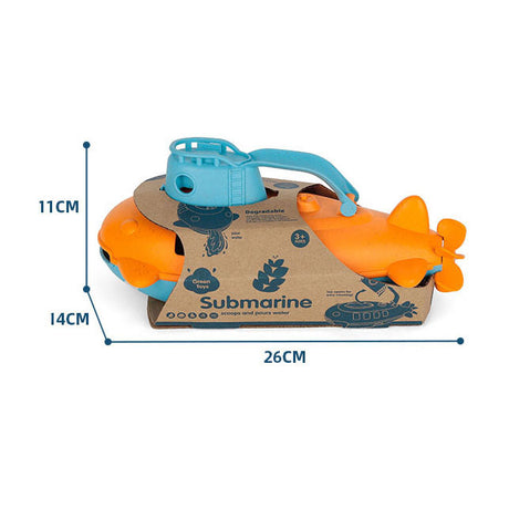 Bioplastic submarine