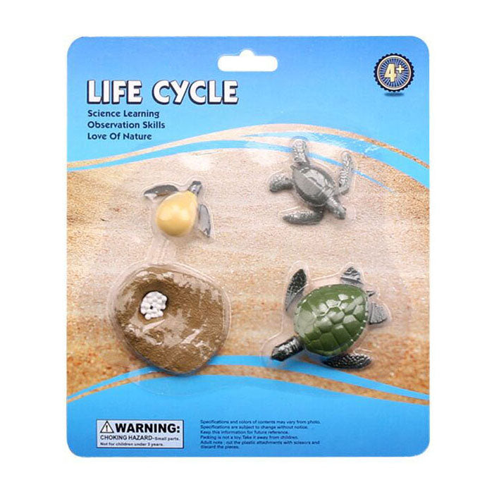 Cycplus Life Cycle Turtle Play Figur Set Set