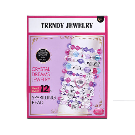 Trendy Bijouen Set glänzend Perlen