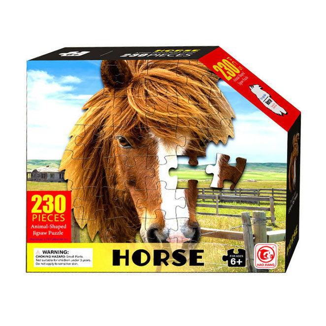 Shape puzzle horse, 320pcs.