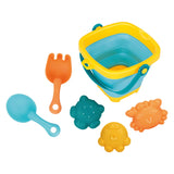 Collapsible bucket with accessories