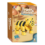 Lobbes speelgoed bv foam bouwset 3d tijger