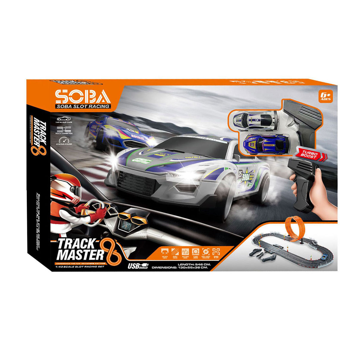 1:43 Course Streck USB Looping