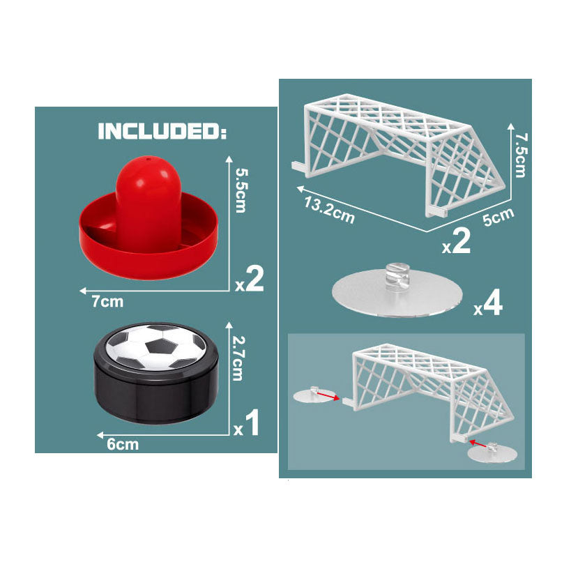 Air table football set