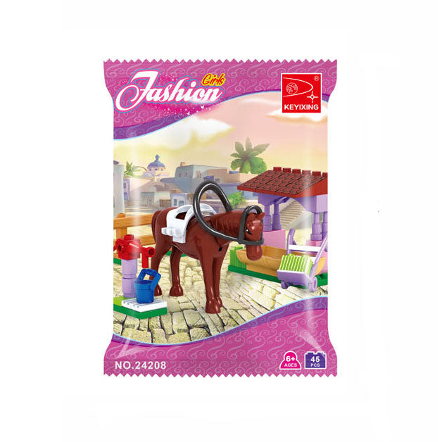 Bouwset paarden verzorging - 45dlg.