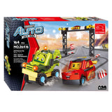Car construction set - 164 pieces.