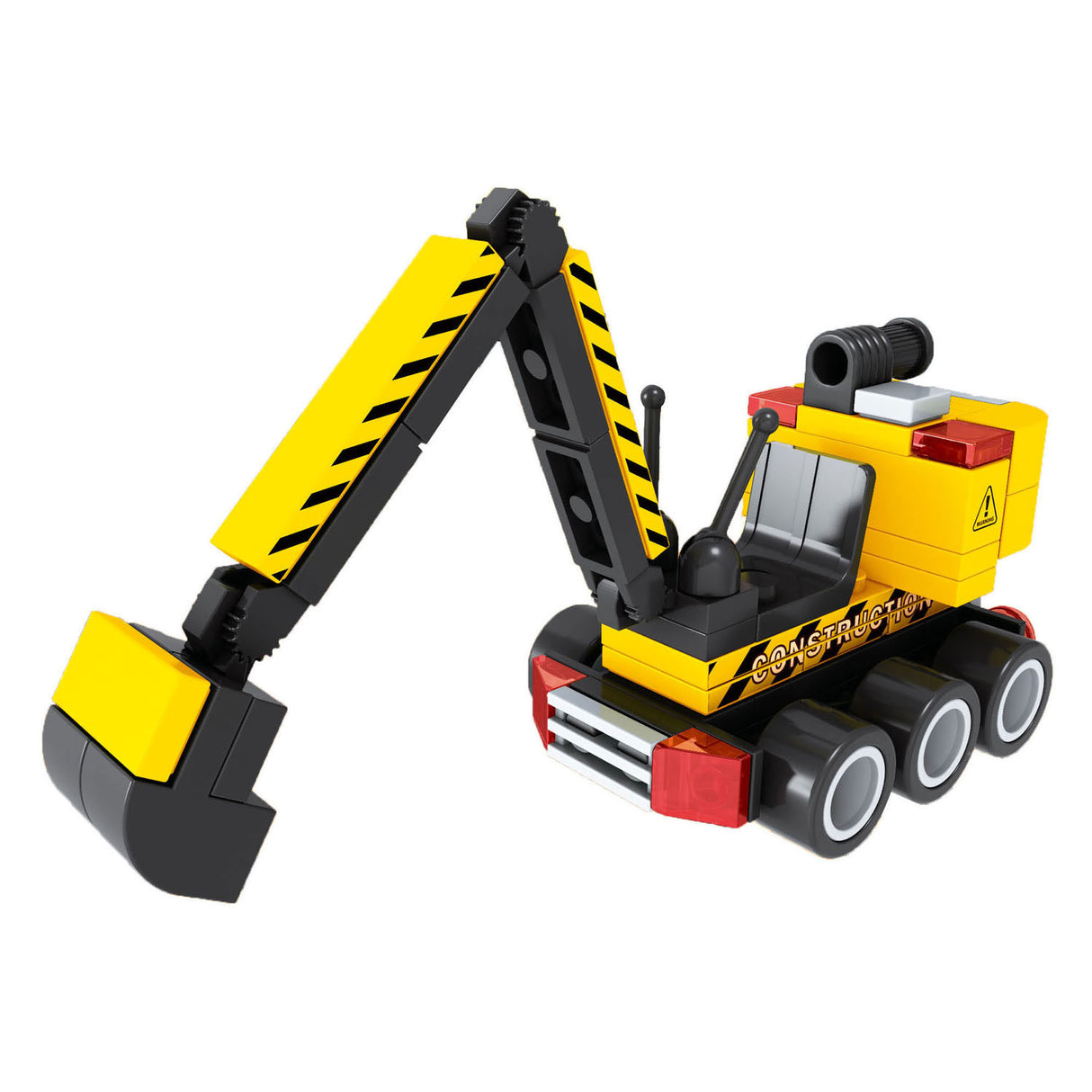 Bouwset constructie graafmachine - 75dlg.
