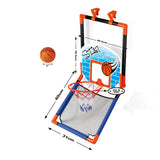 Basketball backboard door hanger standing