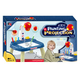 Lobbes toys bv drawing projection table blue