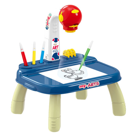 Lobbes Toys bv desenho mesa de projeção azul