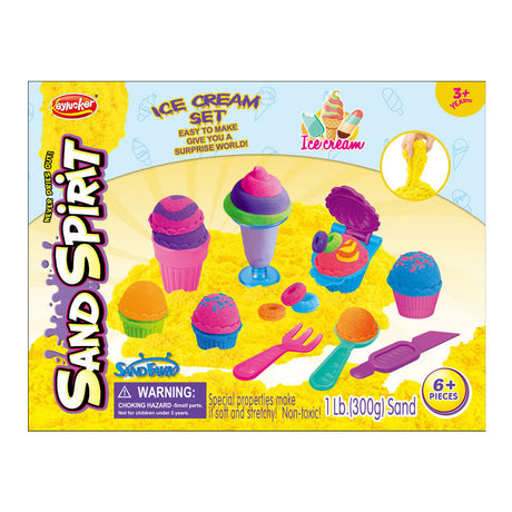 Speelzand met ijsbekers en acc.