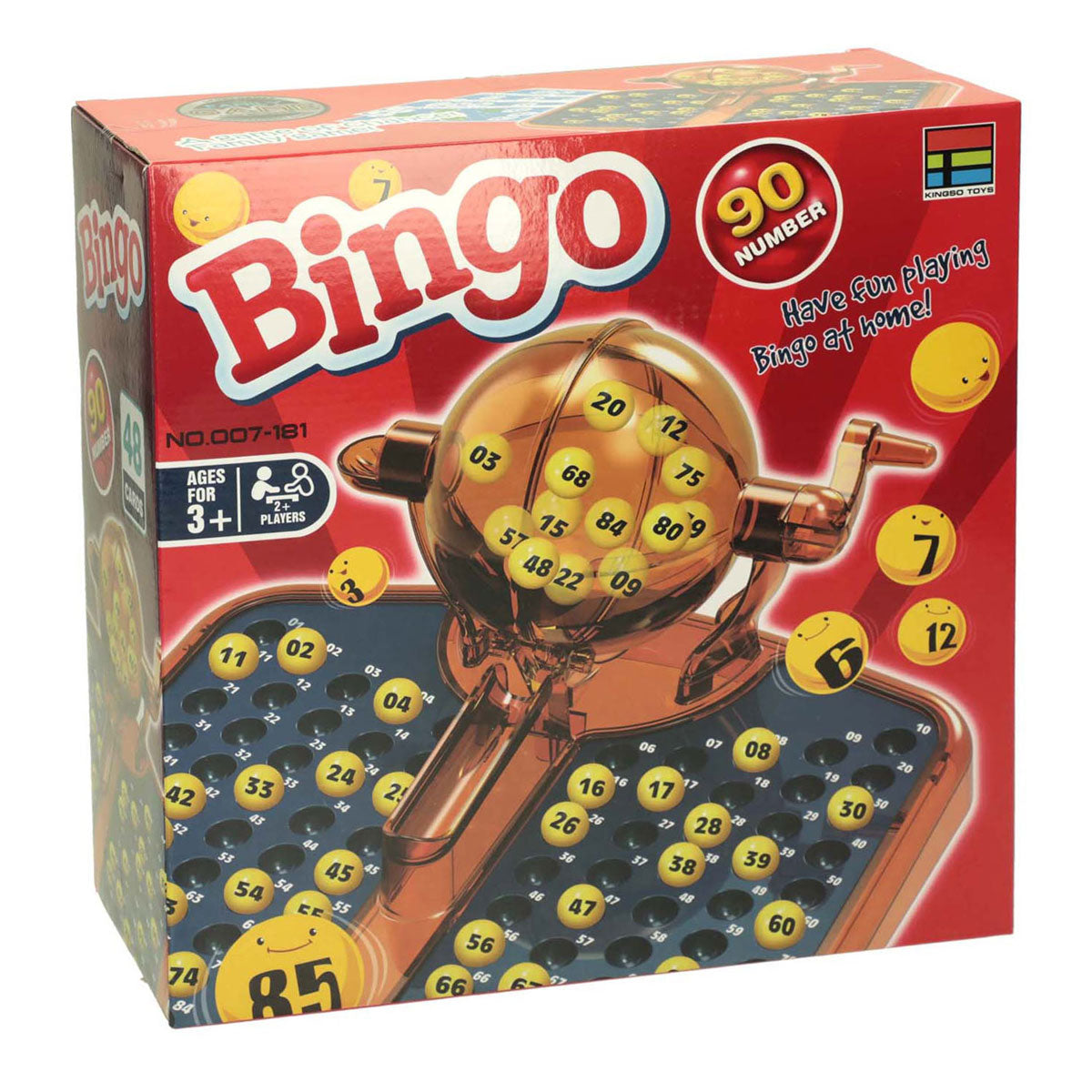 Bingo mill with cards