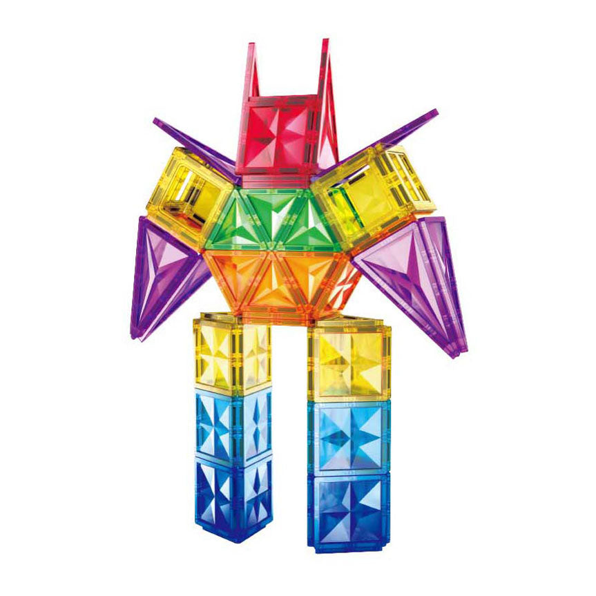 Magnetic construction set - 78 pieces.