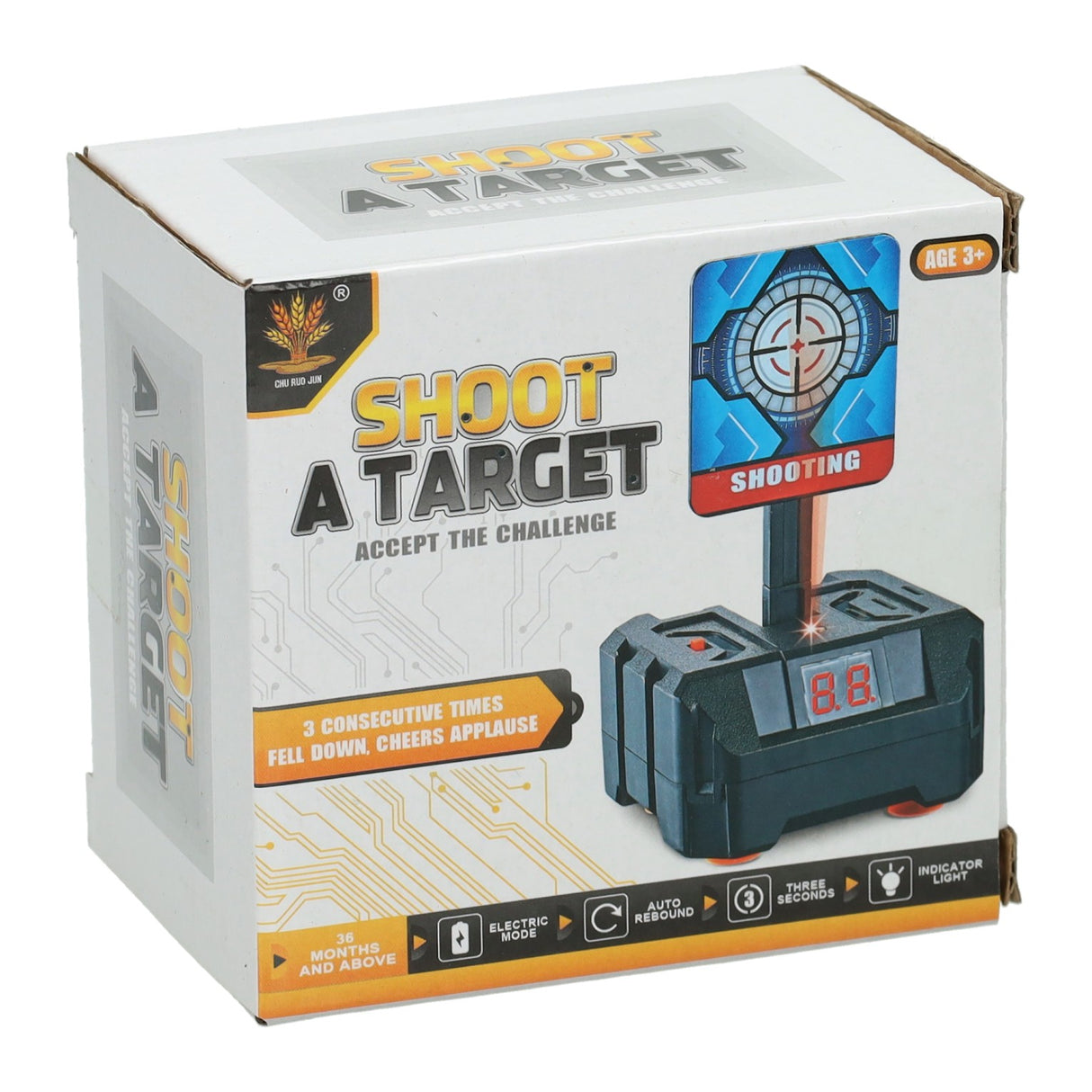 Lobbes point target with light and sound