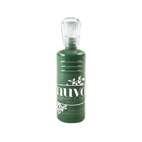 Nuvo by tonic studios nuvo • grandes gotas brilhantes verde floresta