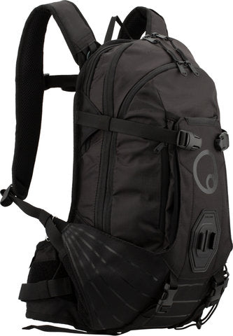 Ergon BA2 Black - Compact AllMountain backpack for action cameras, adjustable carrying system, 10L capacity