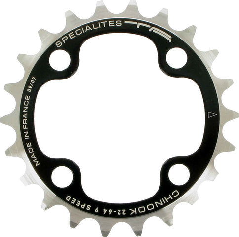 Chinook chainring, 4-arm, inner, 64mm bolt circle diameter