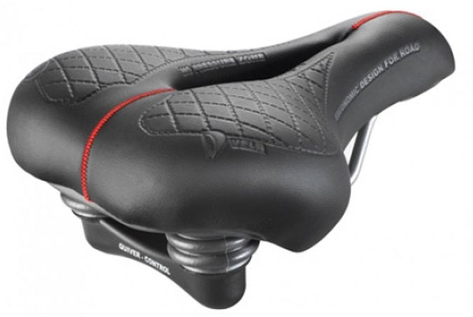 Selle Montegrappa sadel Vela Elastomeverer svart på kort