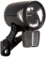 Headlight H -Black MR8 Dynamo - Sur la fonction - avec Holder - 180 Lumen