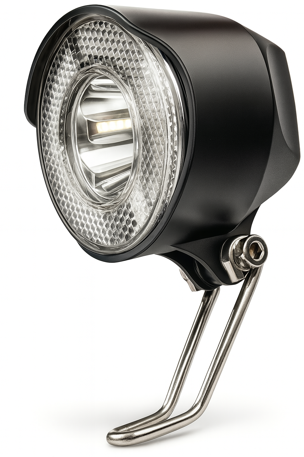 Edge Headlight Urban small dynamo 1 LED 20 Lux