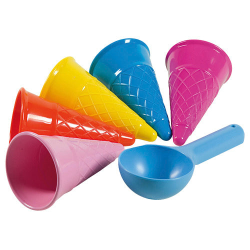 Basic sand shapes icecream 6-piece