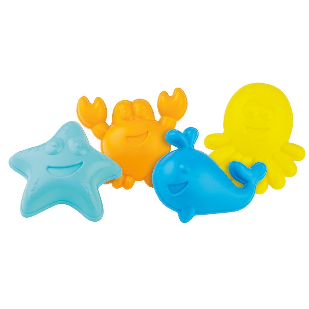 Androni sand shape set underwater world, 4dlg.