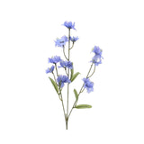 Decoris kunstbloem korenbloem polyester 5x12x55cm paars