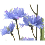 Decoris kunstbloem korenbloem polyester 5x12x55cm paars