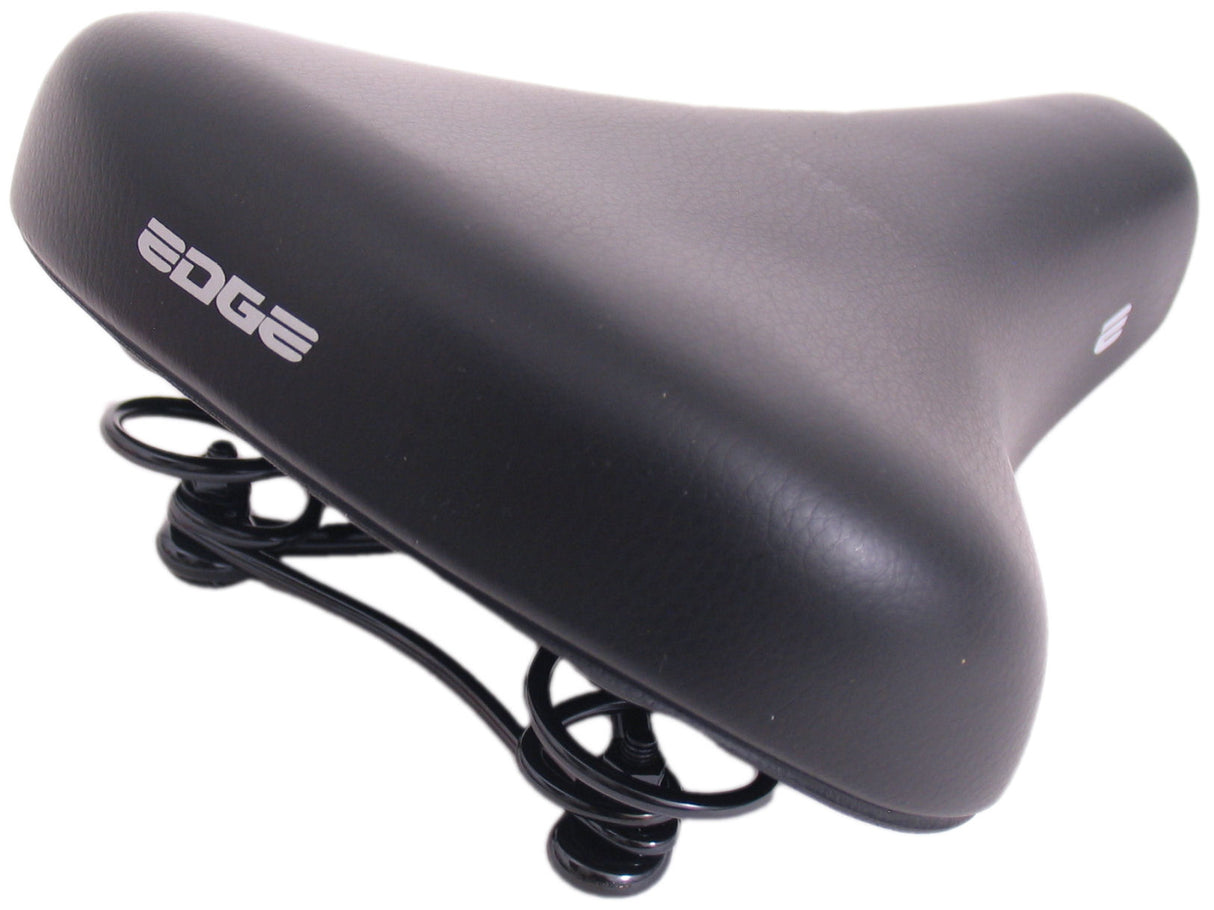 Bicycle Saddle Edge City Retro - Negro (Embalaje del lugar de trabajo)