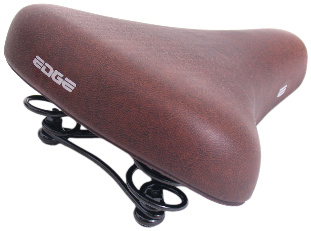 Edge Fietszadel City Retro Dark Brown (on map)