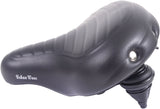 Edge Bicycle Saddle Urban XL Wave Black