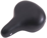 Saddle Urban XL de bicicleta - Negro (Embalaje del lugar de trabajo)