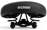 Edge City Eco Bicycle Saddle - Black (on card)