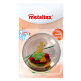 Metaltex baking ring 8x4.5 cm stainless steel