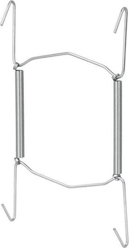 Tomado-Metaltex Sign Holder 9-18 cm de plata