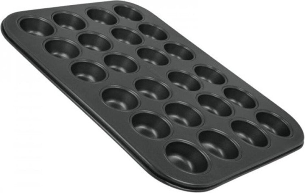 Metaltex baking tin suitable for 24 pastries 4.5 cm