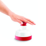 Metaltex Kitchen Helpers Hamburpers 11 cm blanco rojo