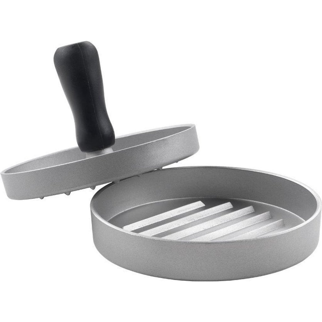 Aides de cuisine Metaltex Hamburpers 11,5 cm en acier noir