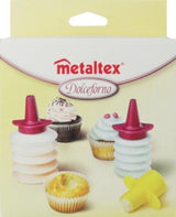 Metaltex Decoration Set Dolceforno 9 x 7 cm prozoren