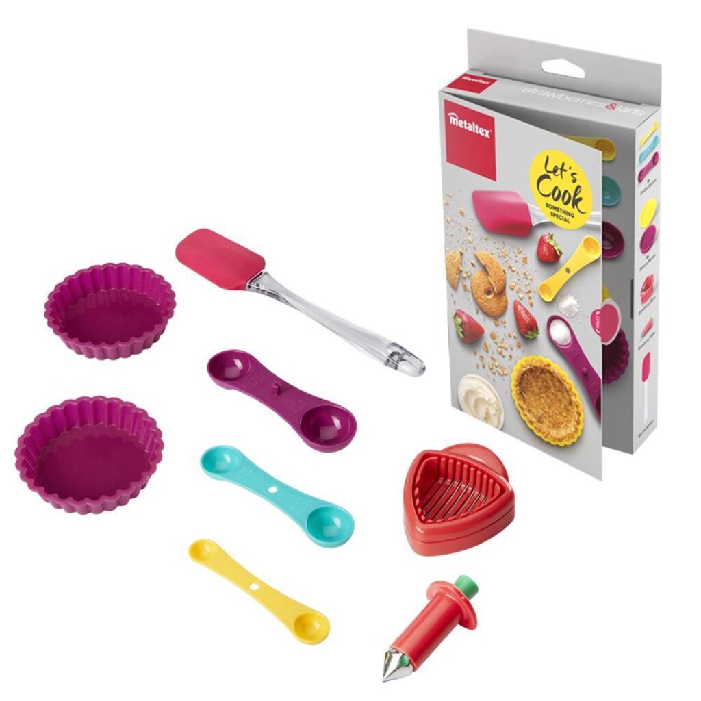 Metaltex cake and cake set for making cakes and pastries