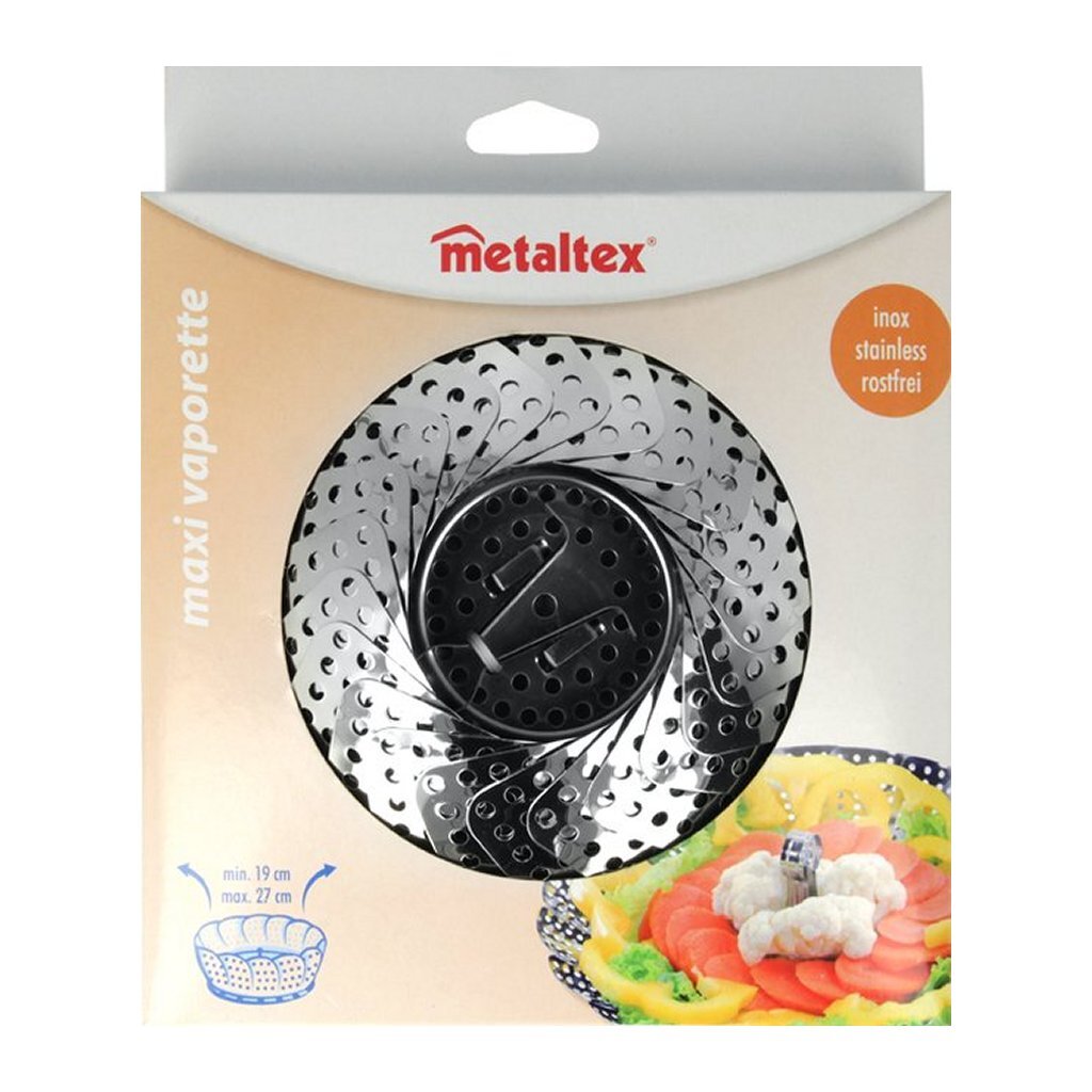 Metaltex Metaltex Maxi Vaporette Steam Basket 19-27 cm Rustfritt stål